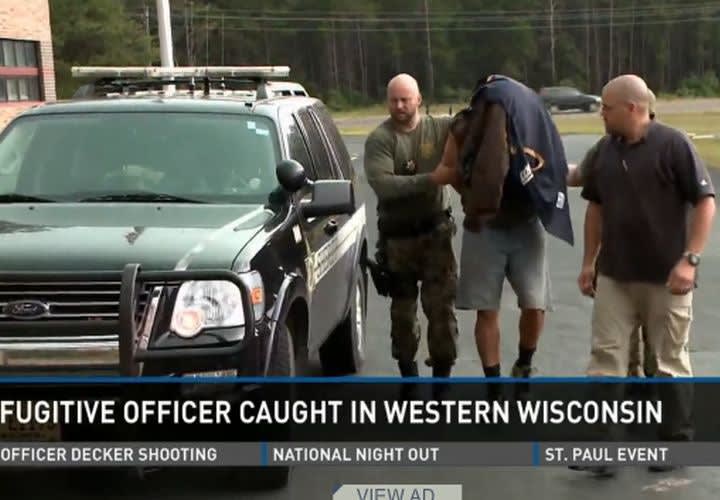 Fugitive Wis. Lt. Captured After Manhunt