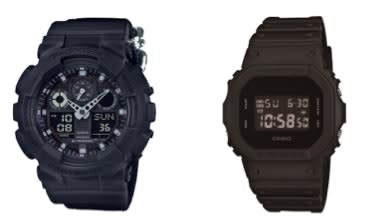 G-Shock Expands Black Out Series of Watches