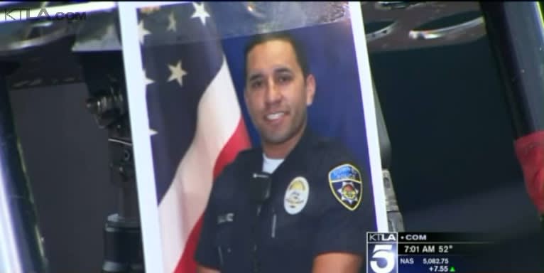 Video: California Officer "Targeted" and Killed in Police Station Parking Lot