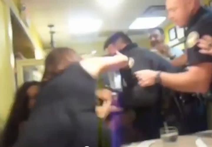 Video: Intoxicated Women Fight with Cops at Georgia IHOP