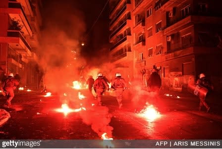 Riots Break Out in Greece on Anniversary of Fatal OIS of Teen