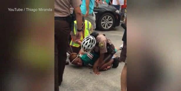 Video: NFL Player's Wife Arrested for Assaulting Officer at Game