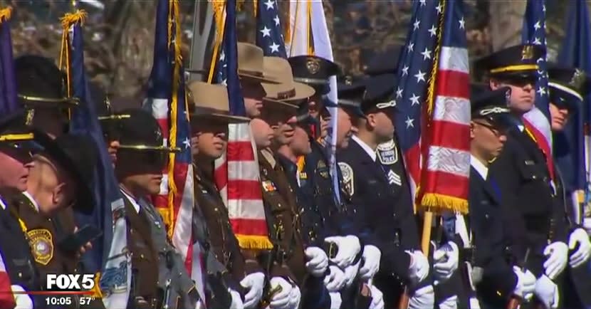 Video: Fallen Virginia Officer Honored in Two States