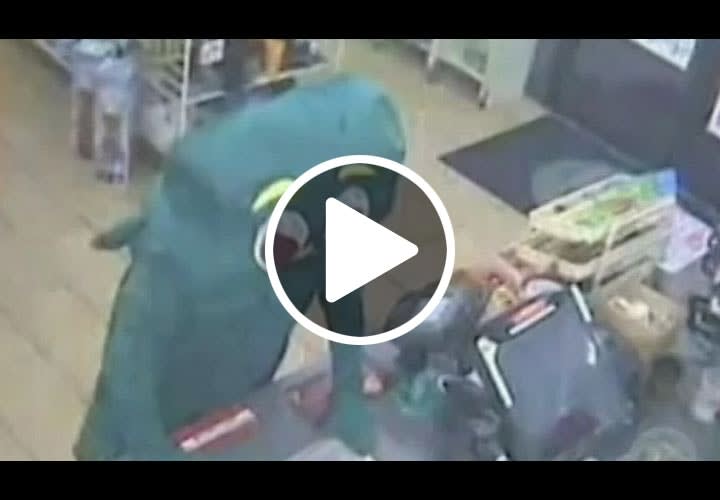 Video: Man Dressed As Gumby Tries To Rob 7-Eleven