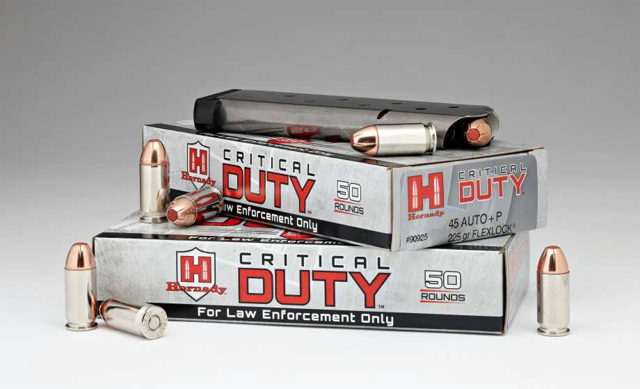 Hornady Adds .45 Auto To Critical Duty Line