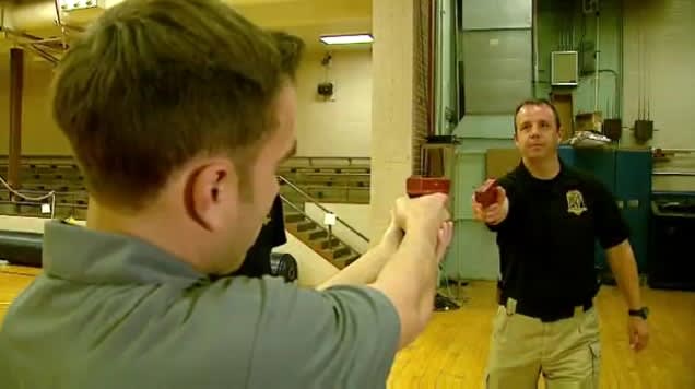 Video: Indiana Reporter has Eye-Opening Experience in Police Shoot-Don't Shoot Training