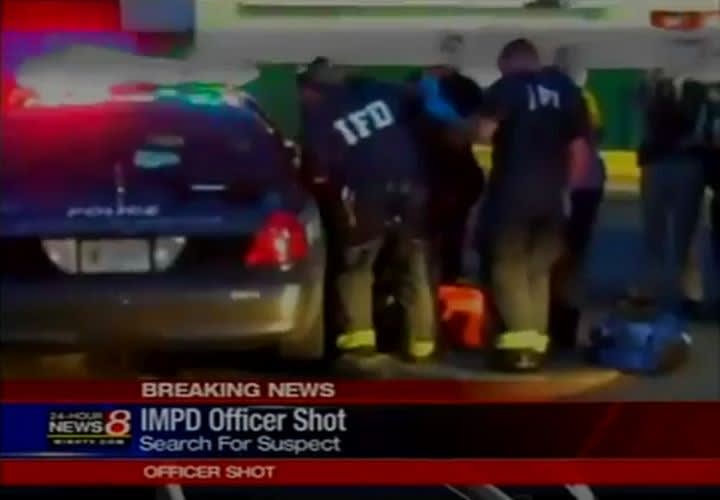 Illegal Immigrant and Suspected Gang Member Held In Indy Cop's Shooting