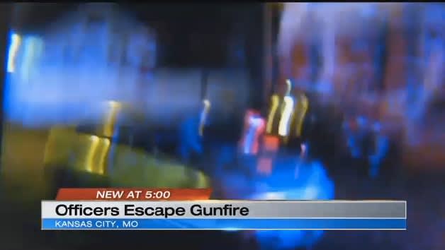 Video: Kansas Officers Fired On in Ambush, No Injuries
