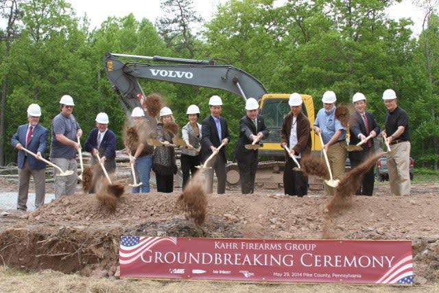 Kahr Firearms Group Breaks Ground on New Pa. HQ