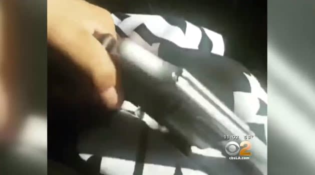 Disturbing Instagram Post Shows Armed Man Stalking LAPD Officer