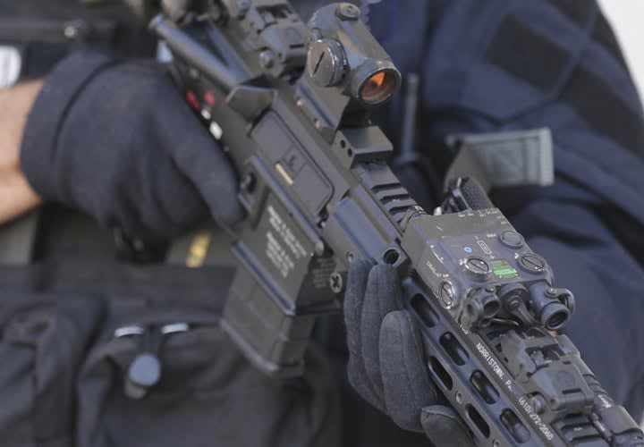 LAPD SWAT Selects LDI's Green-Laser Sighting System