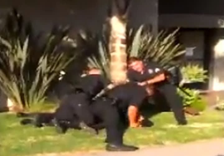 Skateboarder Claims Excessive Force By LAPD