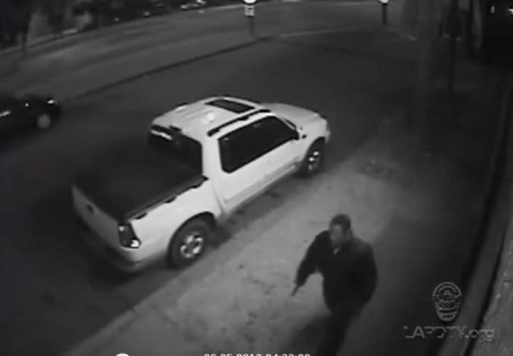 LAPD Releases Video of Suspected Ambush Shooter