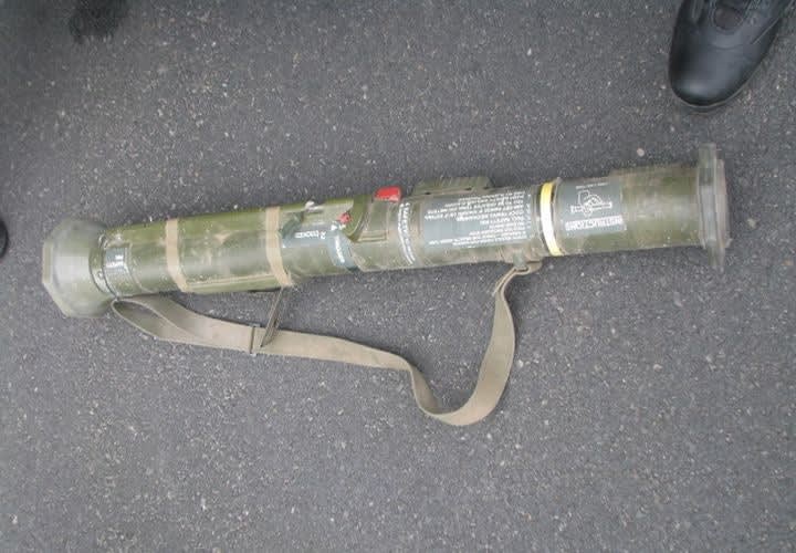 L.A. County Deputies Recover Rocket Launcher