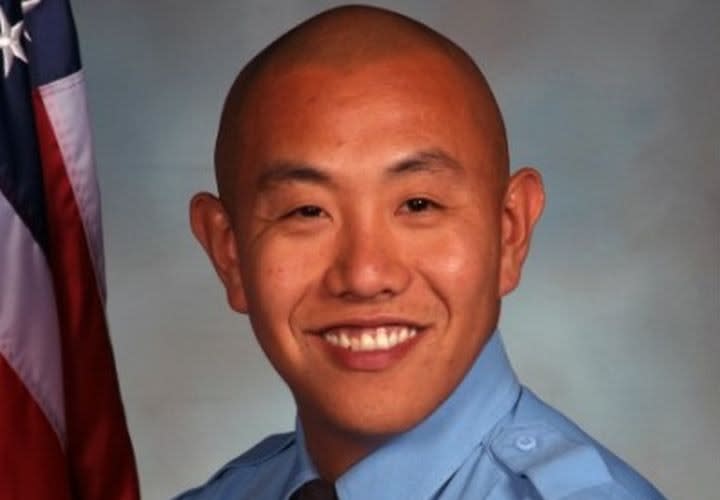 Va. Motor Cop Killed In Fiery Crash