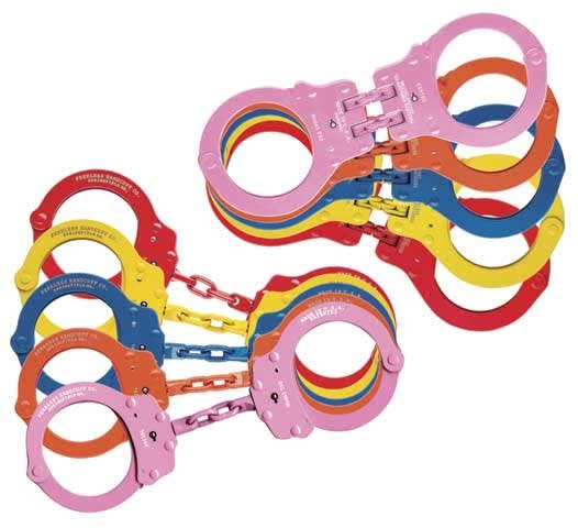 Color-Plated Handcuffs