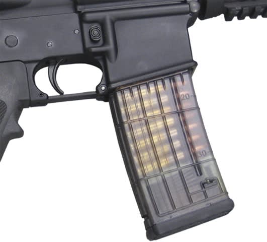 Translucent 30-Round Rifle Magazine
