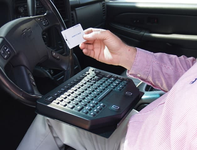 Steering Wheel Keyboard Holder