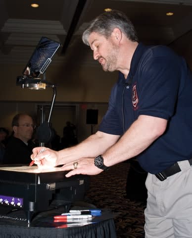 'Terror at Beslan' Author's Chilling Keynote Inspires TREXPO Crowd to Combat School Terrorism