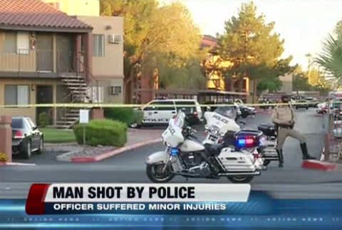 Video: Las Vegas Man Killed After Shooting Officer in Face