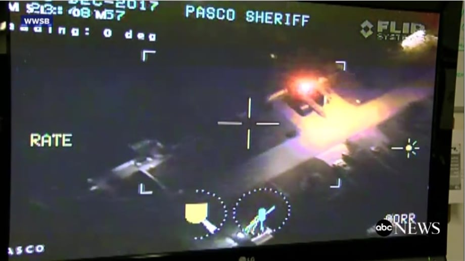 Video: FL Deputies Land Helicopter, Arrest Suspect After Being Flashed with Laser