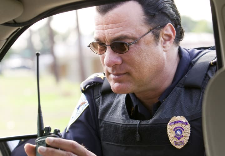 Actor Steven Seagal Sworn as Texas Border Deputy