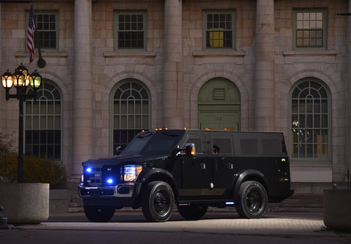Lenco Armored Vehicles Debuts BearCat Tactical SUV