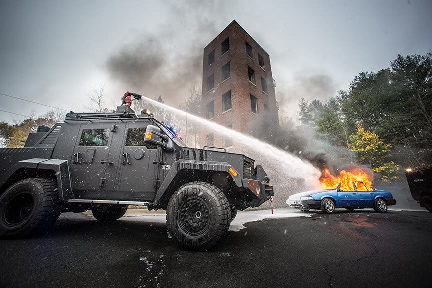 Lenco Armor to Display New BearCat X3 'FireCat' at 2017 SHOT Show