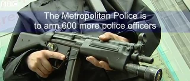 London Police to Add 600 Firearm Officers to Boost Terror Response