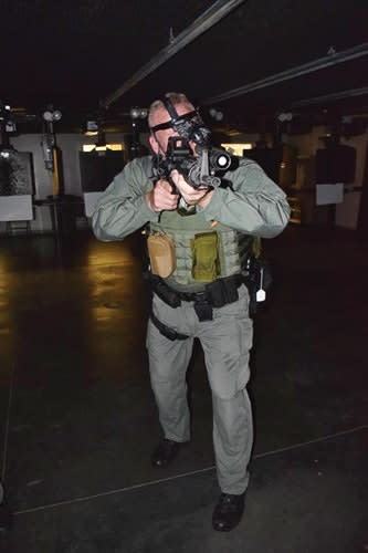 Florida wildlife officers use NVG to detect human and animal threats. (Photo: Paul Pawela)