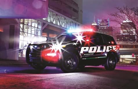 Ford says the 2020 Police Interceptor Utility hybrid is more powerful and more economical than the current gasoline-only models. (Photo: Ford Motor Company)