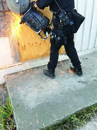 Participating officers gave the Haix boots high marks for how well they held up over time, as well as stability in different environments. Photo: San Francisco PD SWAT
