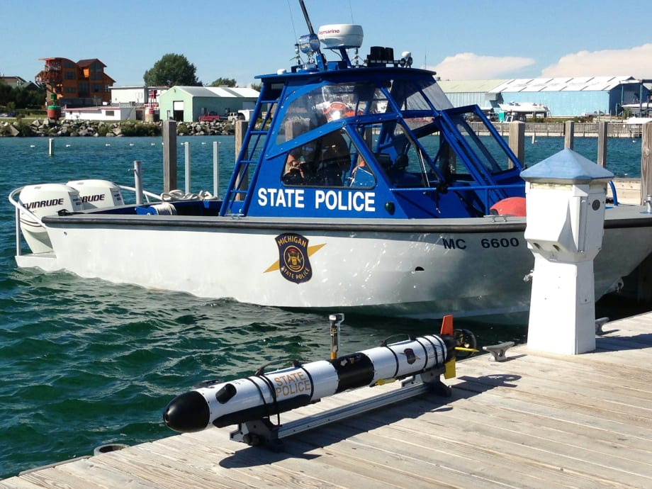 Michigan State Police Upgrades Deepwater Capabilities with Autonomous Underwater Vehicle