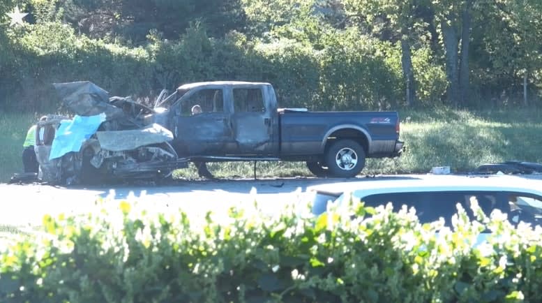 Video: KS Deputy Killed in Fiery Crash