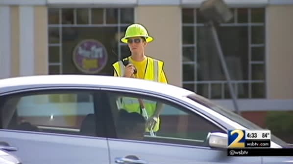 Video: Georgia Officers Pose as Construction Crew to Catch Distracted Drivers at Busy Intersection