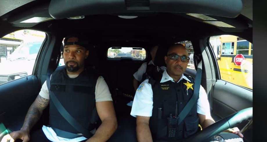 Video: Retired NFL Player Does Ridealong on Chicago's South Side