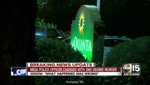 Video: Arizona Officer Charged with Murder Over January Shooting