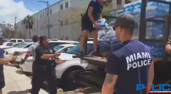 Video: Miami Officers Volunteer to Assist Police in Storm-Ravaged Key West
