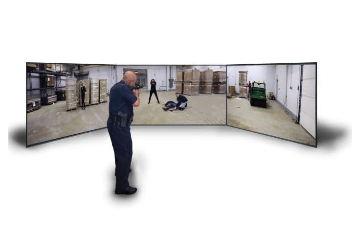 MILO Range Theater Provides Immersive Use-of-Force Simulator Training