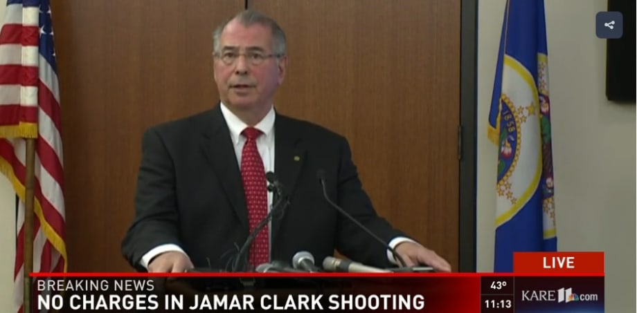 County Attorney Rules Minneapolis Officers Justified in Killing Jamar Clark