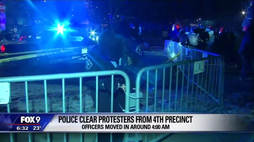 Video: 8 Arrested as Minneapolis Police Clear 4th Precinct Protest Camp
