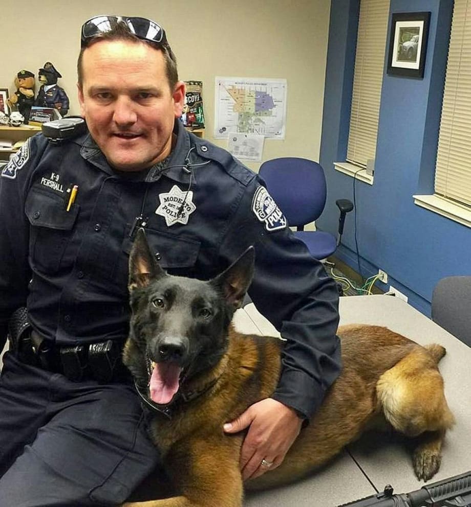 CA City Lets Fallen Officer's Family Keep K-9/Family Dog