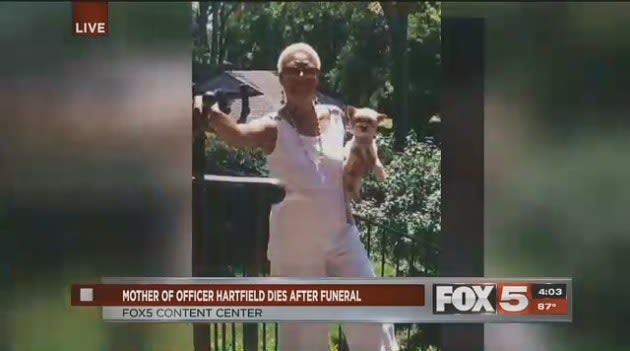 Video: Mother of the Las Vegas Officer Killed in Concert Shooting Died 2 Days After His Funeral