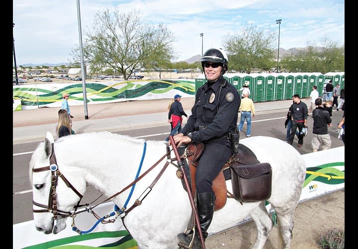 First Person: Working in the Saddle