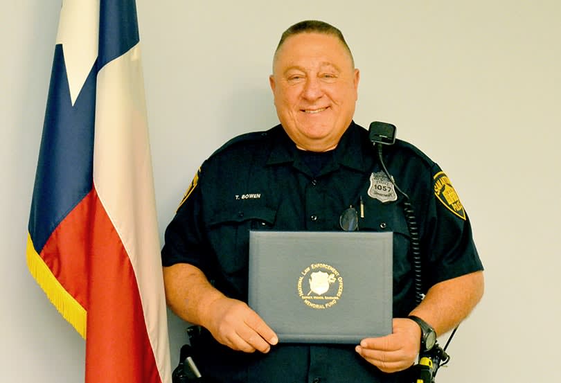 TX Officer Named NLEOMF December 2016 Officer of the Month