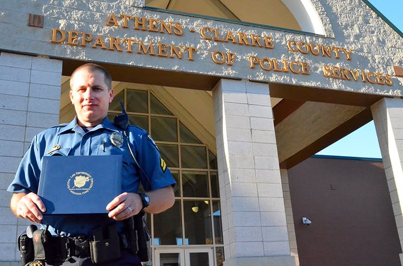 GA Officer Named NLEOMF Officer of the Month for November 2016