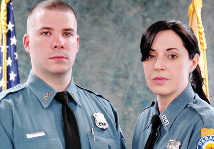 N.J. Officers' Gun Battle with Fleeing Motorist