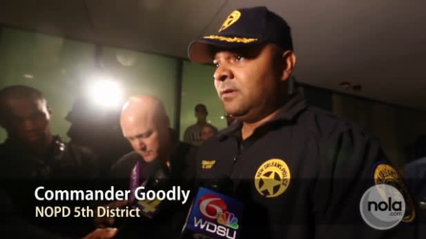 Video: New Orleans Police Commander "Targeted," Wounded in Drive-By Shooting
