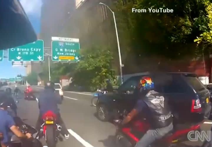 NYPD Investigating UC Officer at Biker-SUV Beating