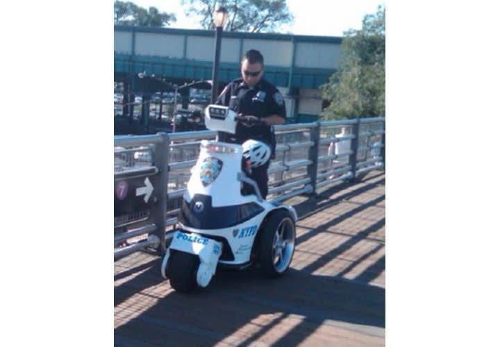 NYPD to Deploy Electric Stand-Up Vehicles
